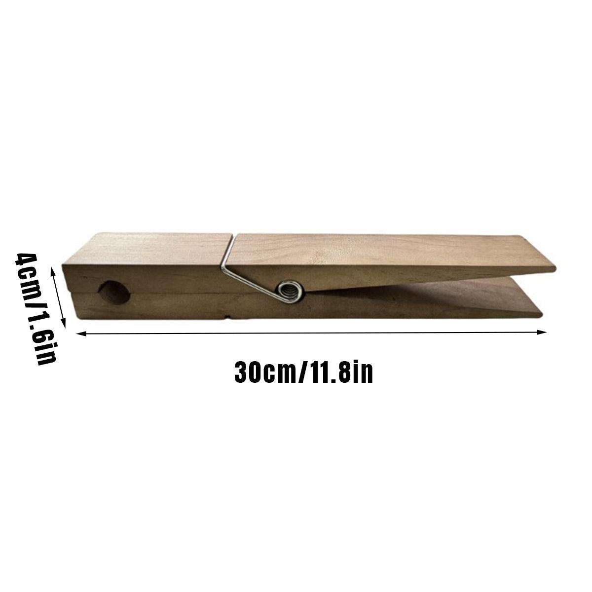 Oversized Wooden Towel Clip for Bathroom and Laundry - 30 cm - view 3