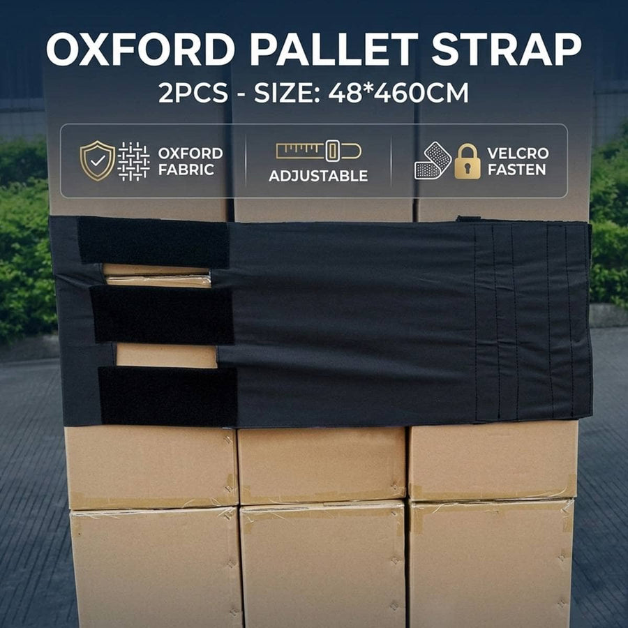 Oxford Pallet Binding Straps Pack of 2 48 x 460 cm Hook and Loop