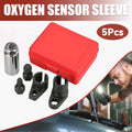 Oxygen Sensor Removal Socket Set, 5-Piece for Car Engine Maintenance