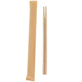 Pack of 100 Disposable Bamboo Chopsticks, Individually Wrapped for Restaurants - view 2