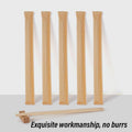 Pack of 100 Disposable Bamboo Chopsticks, Individually Wrapped for Restaurants - view 5