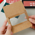 Pack of 100 Mini Window Postcard Envelopes 10 x 6 cm - Green - view 5