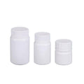 Pack of 100 Small Plastic Capsule Bottles with Screw Caps, Empty Storage Containers - 30 ml - view 3