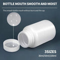Pack of 100 Small Plastic Capsule Bottles with Screw Caps, Empty Storage Containers - 30 ml - view 5