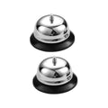 Pack of 2 Chrome Service Call Bells for Counters and Reception Desks - view 2