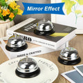 Pack of 2 Chrome Service Call Bells for Counters and Reception Desks - view 4