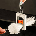 Pack of 2 Square Cable Tie Organisers with Carabiner, Glow in the Dark - view 5