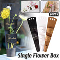 Pack of 20 Paper Flower Boxes for Roses and Gifts - Black, 50 x 13 cm - view 2