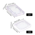Pack of 20 Plastic SD Card Storage Case Dustproof Memory Card Organising - Large, 5.3 x 4.3 x 0.75 cm - view 4