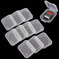 Pack of 20 Plastic SD Card Storage Case Dustproof Memory Card Organising - Large, 5.3 x 4.3 x 0.75 cm - view 5