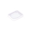 Pack of 20 Plastic SD Card Storage Case Dustproof Memory Card Organising - Small, 4.8 x 3.9 x 0.75 cm