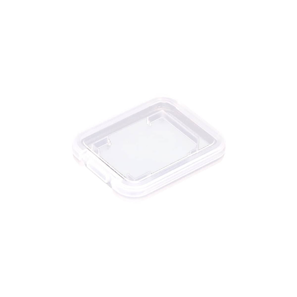 Pack of 20 Plastic SD Card Storage Case Dustproof Memory Card Organising - Small, 4.8 x 3.9 x 0.75 cm