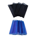 Pack of 4 Horse Leg Wraps with Mesh Covers for Insect Protection - Black - view 3