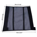Pack of 4 Horse Leg Wraps with Mesh Covers for Insect Protection - Black - view 4