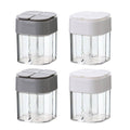 Pack of 4 Seasoning Jars with Four Compartments and Airtight Lids - Spice Storage Box - view 2