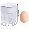 Pack of 4 Seasoning Jars with Four Compartments and Airtight Lids - Spice Storage Box - view 3