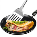 Pack of 4 Stainless Steel Kitchen Utensils - Slotted Turner, Spoon, Ladle and Skimmer - view 5