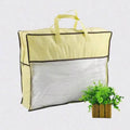 Pack of 5 Dustproof Zip Storage Bags for Quilts and Pillows - Beige, 30 x 40 x 10 cm - view 5