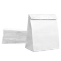 Pack of 500 Small White Kraft Paper Bags for Food Storage and Packaging - view 2