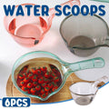 Pack of 6 Plastic Ladles for Soup and Serving, 29.5 cm