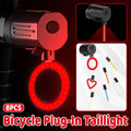 Pack of 8 Bicycle Taillight Light Bars, Waterproof LED Cycling Safety Lights
