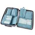 Packing Cubes Travel Organiser Set, Pack of 7 - Blue