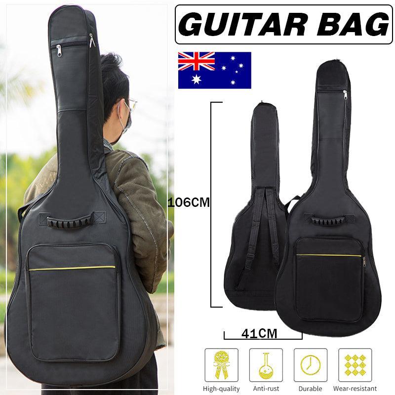 Padded Acoustic Guitar Bag, Oxford Soft Case with Backpack Straps - 41 Inch (104 cm)