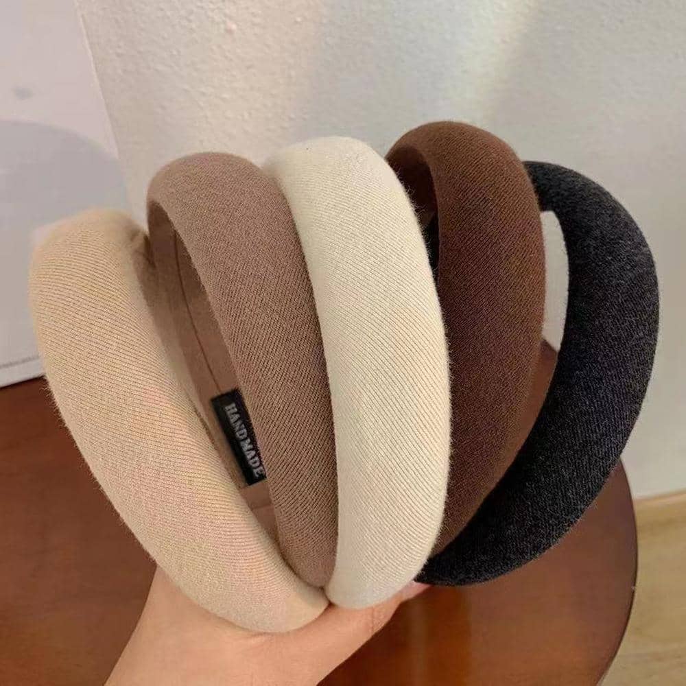Padded Sponge Headband for Women - Black - view 4