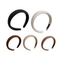 Padded Sponge Headband for Women - Light Brown - view 3