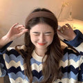 Padded Sponge Headband for Women - Light Tan - view 5