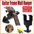 Padded Wall Mount Guitar Hanger - Automatic Lock - view 2