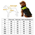 Padded Waterproof Dog Jacket with Zip - Red, 2XL (Chest 54 cm) - view 4