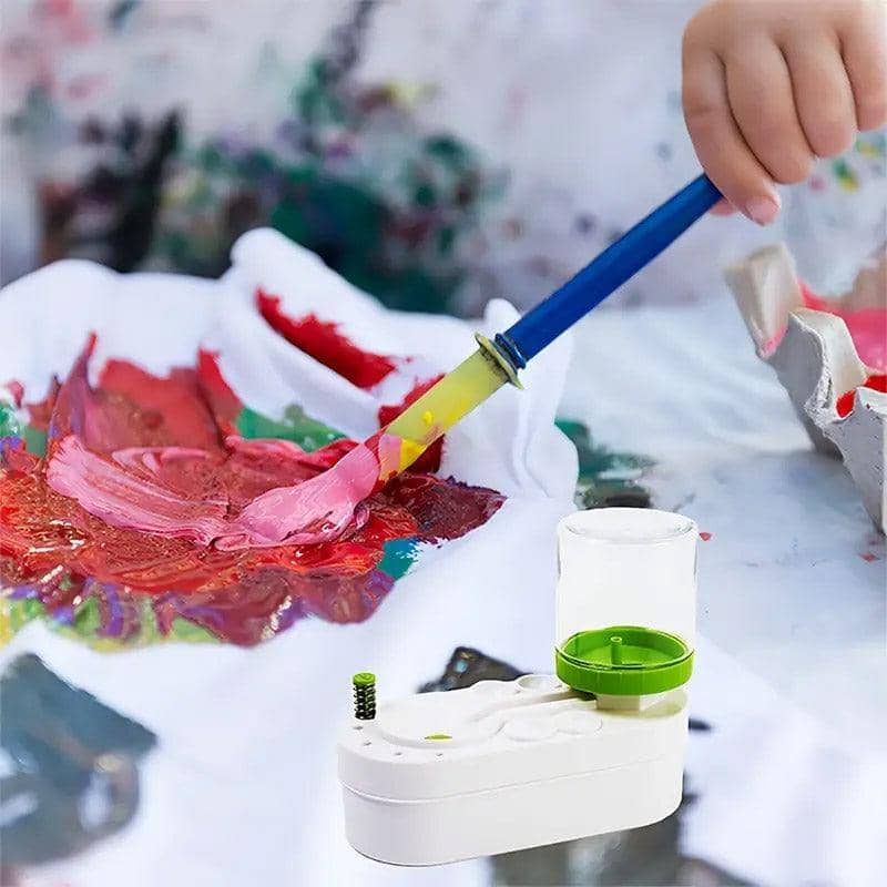 Paint Brush Cleaner with Fresh Water Cycle - Pink - view 5