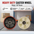 Pallet Truck Wheel 180 x 50mm, Cream White Nylon (Model 1) - view 2