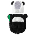 Panda Dog Coat Thickened Cotton for Autumn and Winter - Size L (Back 32 cm)