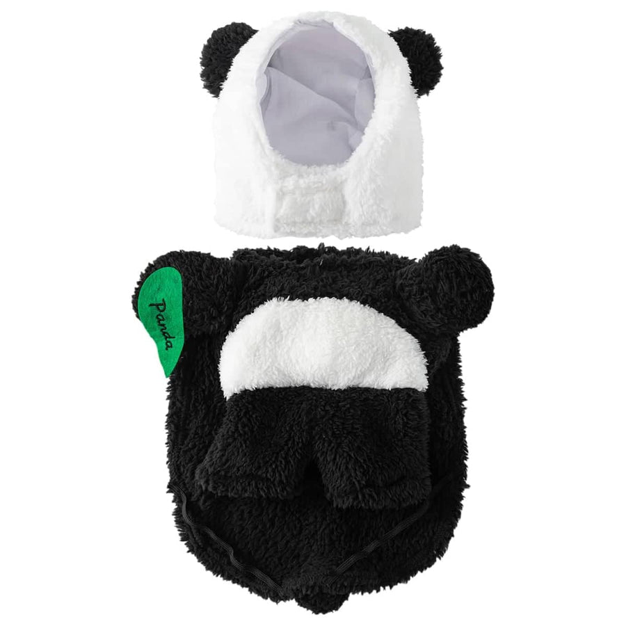 Panda Dog Coat Thickened Cotton for Autumn and Winter - Size L (Back 32 cm)