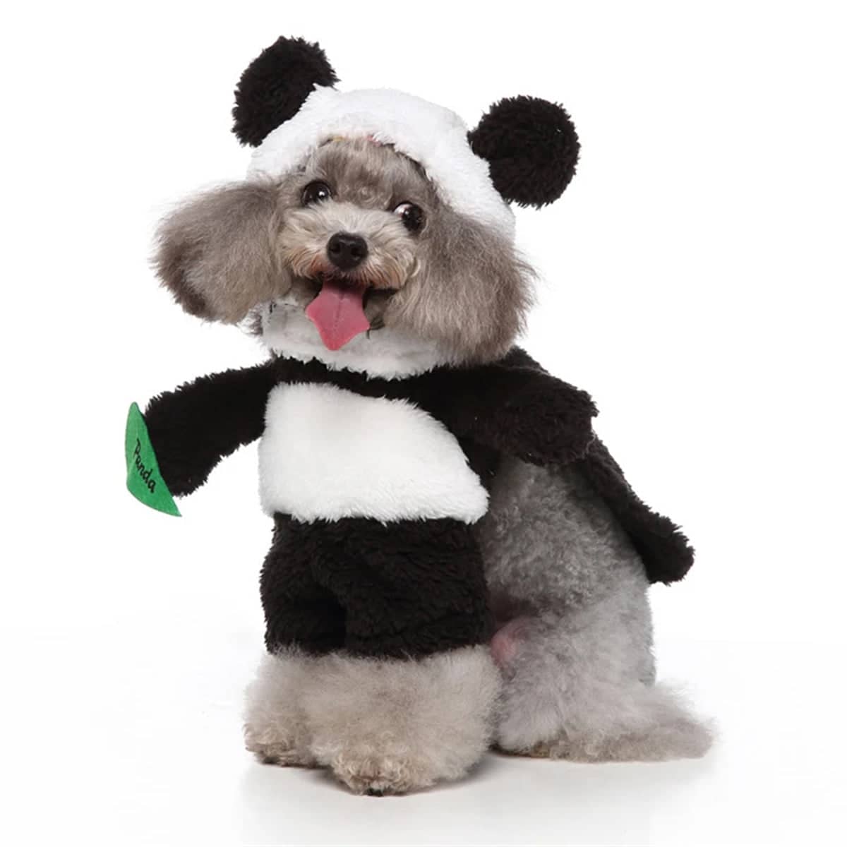 Panda Dog Coat Thickened Cotton for Autumn and Winter - Size L (Back 32 cm) - view 3