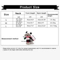 Panda Dog Coat Thickened Cotton for Autumn and Winter - Size L (Back 32 cm) - view 4