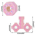Paper Doughnut Candy Boxes for Weddings and Parties - Baby Pink, Pack of 100 - view 4