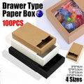 Paper Drawer Gift Box for Jewellery and Tea, Black - 8 x 8 x 4 cm, Pack of 100 - view 2