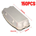 Paper Egg Trays, 10-Slot - White, 150 Pack - view 3