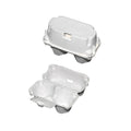 Paper Egg Trays, 2-Slot - White, 300 Pack - view 2
