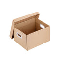 Paper File Storage Boxes, Pack of 5 - 22 Litre (35 x 30 x 21 cm) - view 2