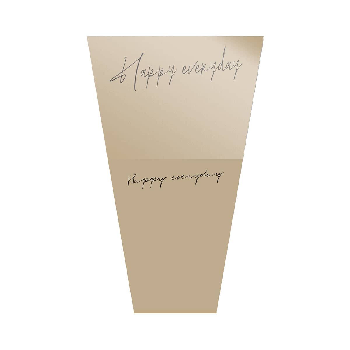 Paper Gift Bags for Flower Bouquets, 2 Packs of 20 - Light Tan Kraft
