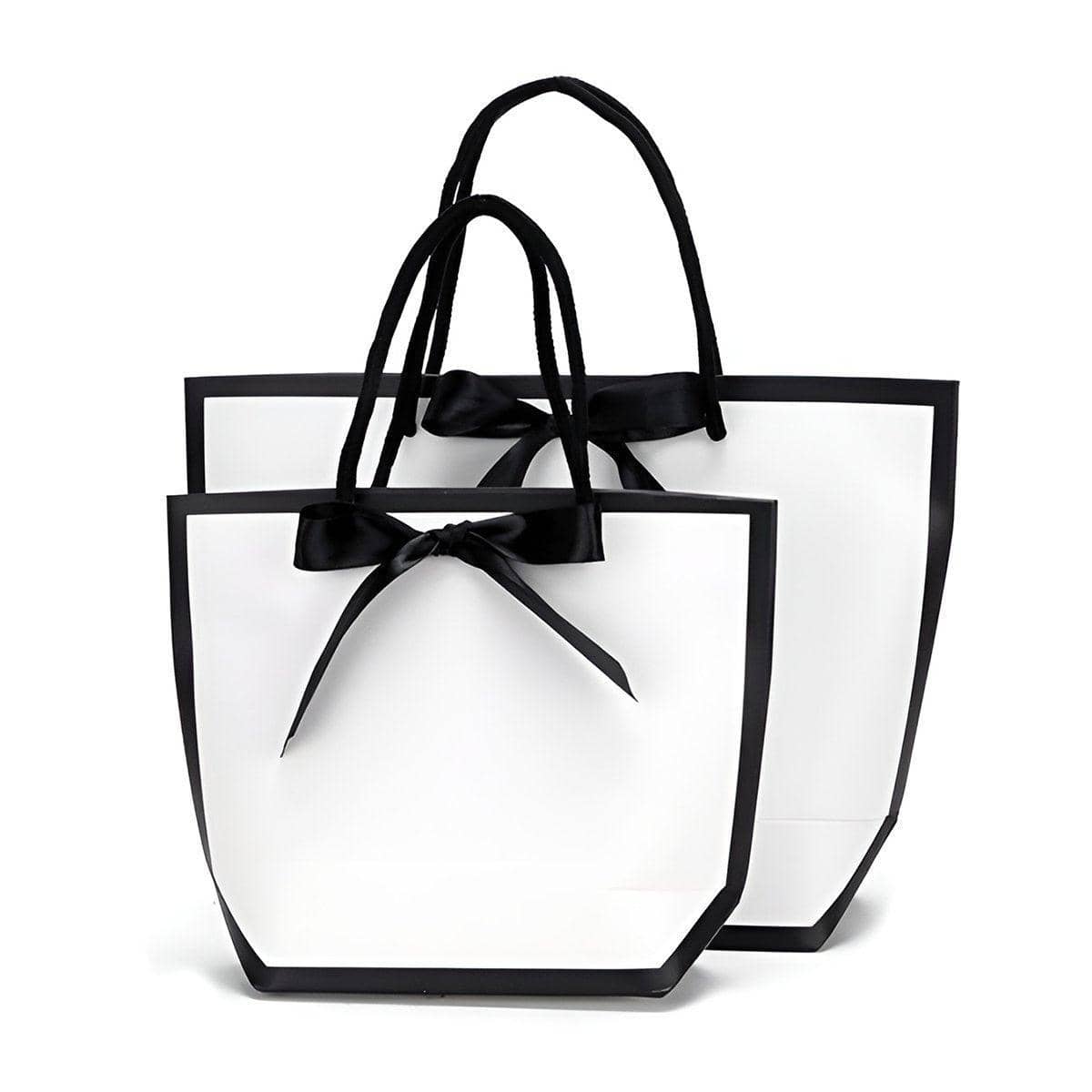 Paper Gift Bags, Pack of 25 - Small (14 x 7 x 13 cm)