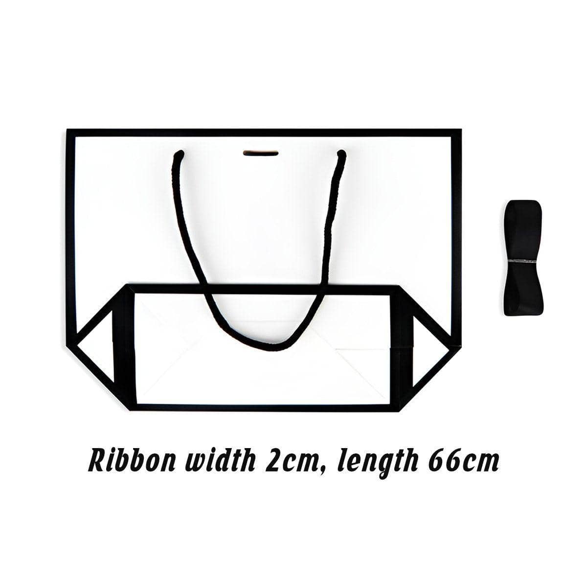 Paper Gift Bags, Pack of 25 - Small (14 x 7 x 13 cm) - view 3