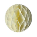 Paper Honeycomb Lanterns, Hanging Party Decorations, Pack of 10 - Cream
