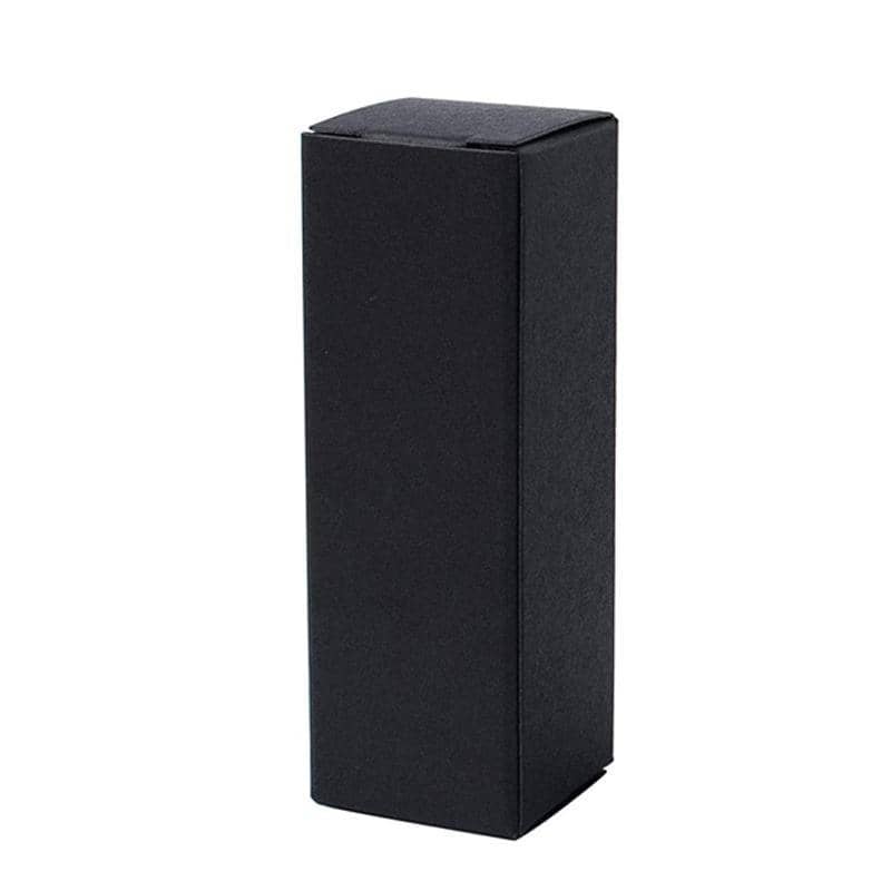 Paper Lip Balm Tube Packaging Carton Box, Pack of 100 - Black, 8.5 x 2.8 x 2.8 cm