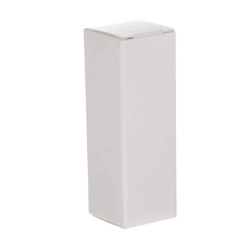 Paper Lip Balm Tube Packaging Carton Box, Pack of 100 - White, 8.5 x 2.8 x 2.8 cm