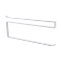 Paper Towel Holder Under Cabinet Iron Rack - White